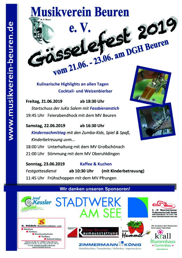 Gässelefest 2019